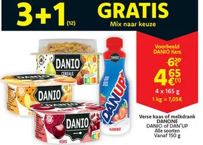 Promotie: Verse kaas of melkdrank