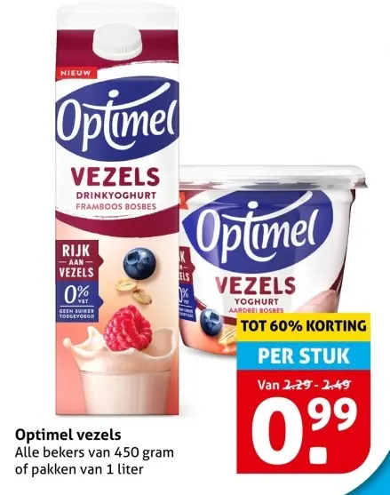 Aanbieding: Optimel vezels