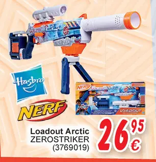 Offre: Loadout Arctic ZEROSTRIKER