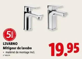 Offre: Mitigeur de lavabo