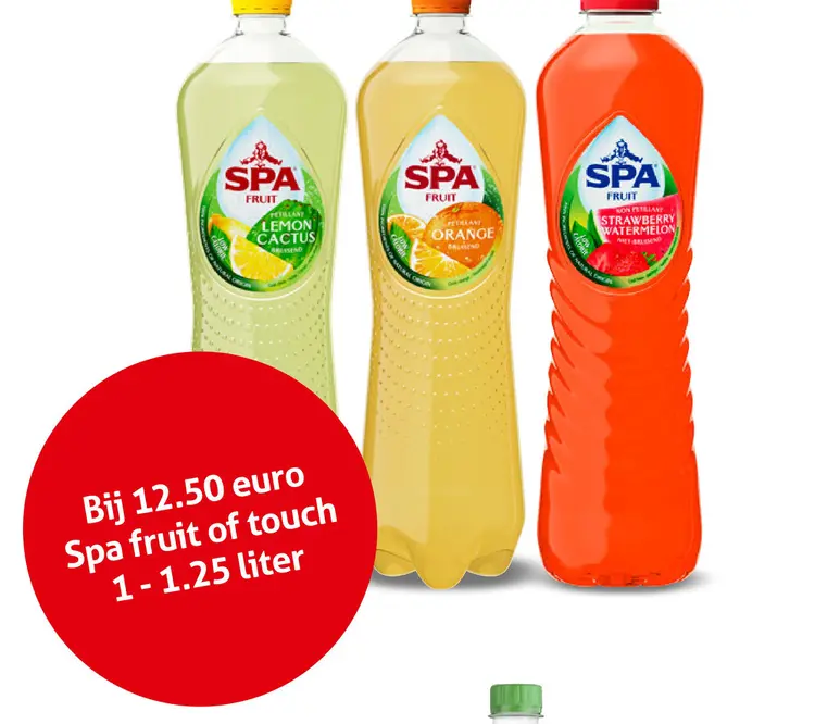 Aanbieding: Gratis bezorging bij: Spa fruit of touch