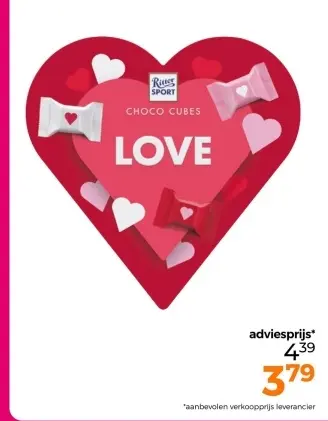 Aanbieding: Choco Cubes Love