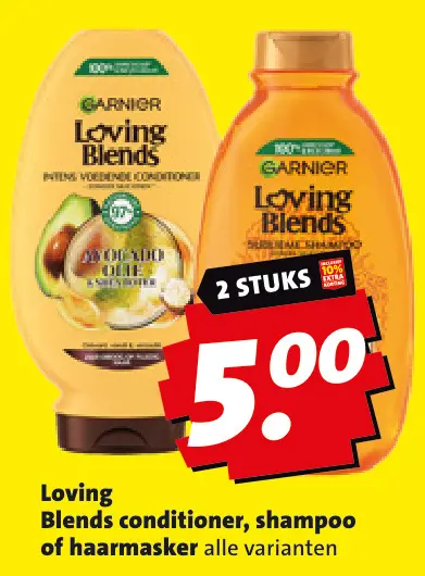 Aanbieding: Loving Blends conditioner, shampoo of haarmasker