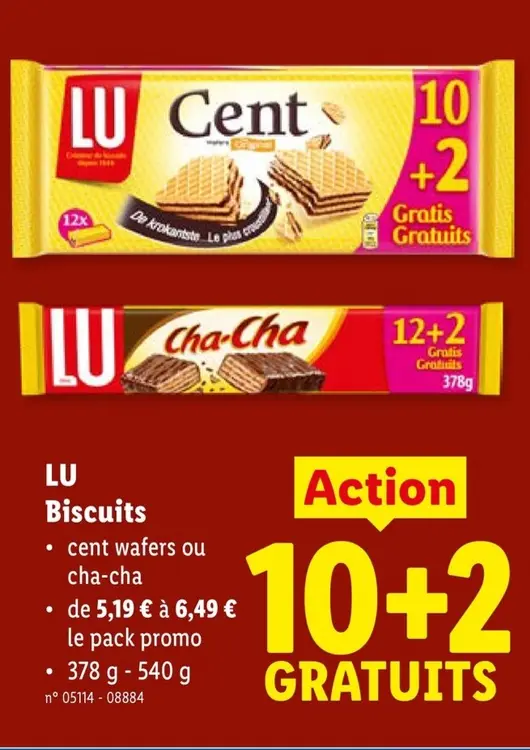 Offre: Biscuits