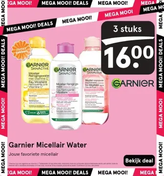 Aanbieding: Garnier Micellair Water