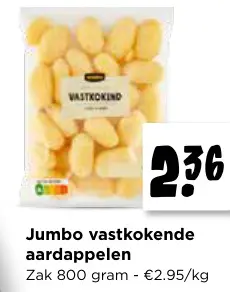 Promotie: Jumbo Vastkokende aardappelen