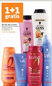 Aanbieding: Alle Taft, Gliss en Elvive