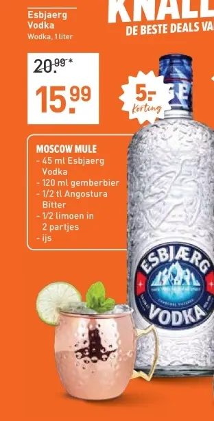 Aanbieding: Esbjaerg Vodka