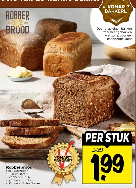 Aanbieding: Robberbrood