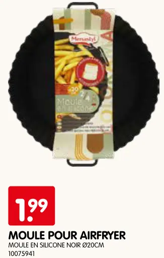 Offre: Menastyl Moule pour airfryer