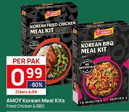 Aanbieding: Korean Meal Kits Fried Chicken & BBQ