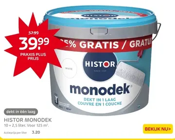 Aanbieding: HISTOR MONODEK