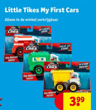 Aanbieding: Little Tikes My First Cars