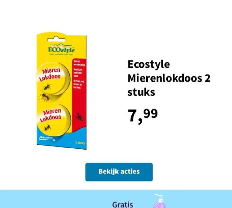 Aanbieding: Mierenlokdoos