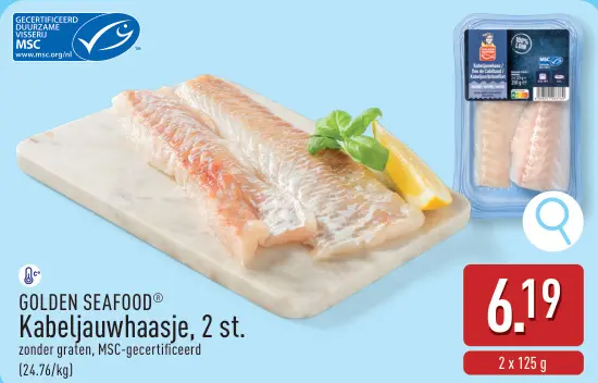 Promotie: Kabeljauwhaasje