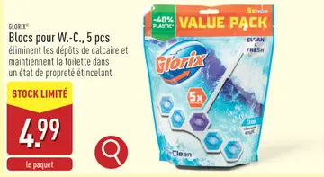 Offre: Blocs pour W.-C.