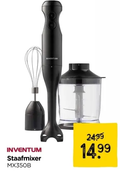 Promotie: Staafmixer