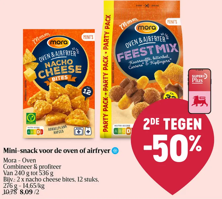 Promotie: Mini-snack voor de oven of airfryer
