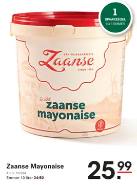 Aanbieding: Zaanse Mayonaise