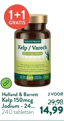 Aanbieding: Kelp 150mcg Jodium