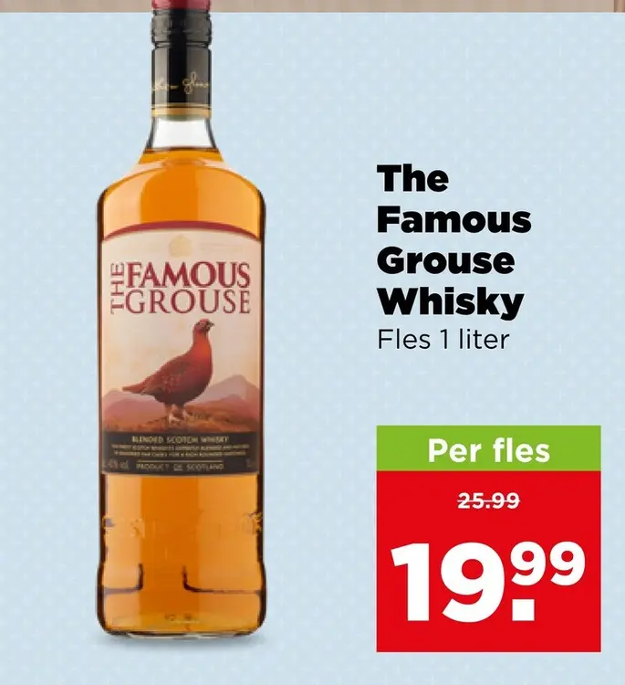Aanbieding: The Famous Grouse Whisky