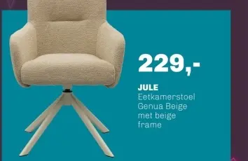 Aanbieding: JULE Eetkamerstoel