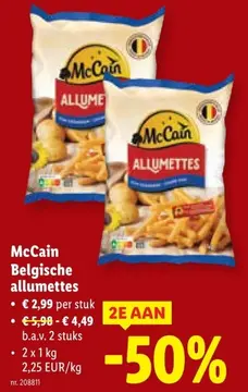 Aanbieding: Belgische allumettes