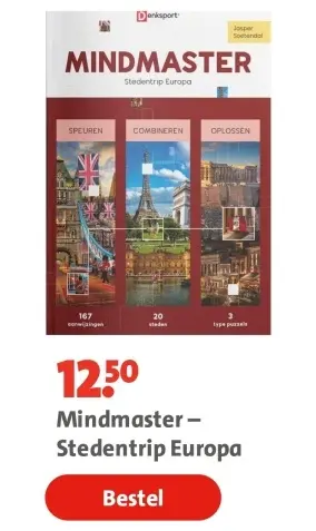 Aanbieding: Mindmaster - Stedentrip Europa
