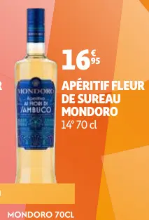 Promotie: Mondoro Apéritif fleur de sureau