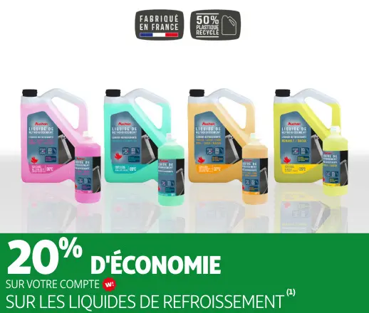 Offre: Liquides de refroidissement