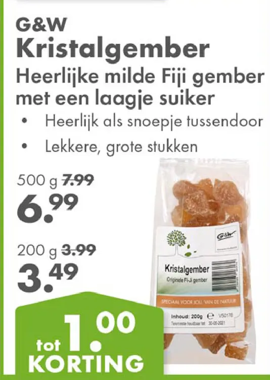 Aanbieding: Kristalgember