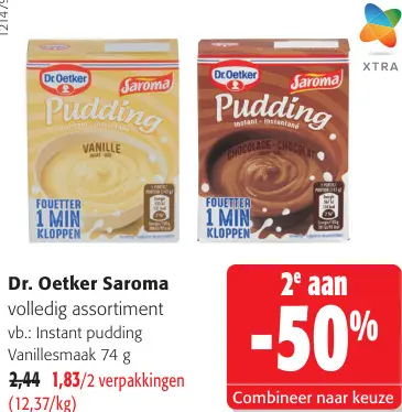 Promotie: Saroma Volledig assortiment