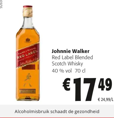 Promotie: Johnnie Walker