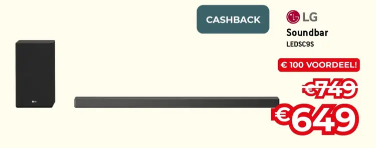 Promotie: Soundbar
