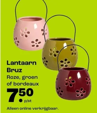 Promotie: Lantaarn Bruz