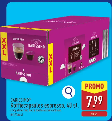 Promotie: Koffiecapsules espresso