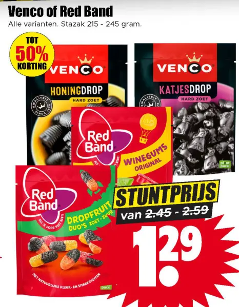 Aanbieding: Venco or Red Band