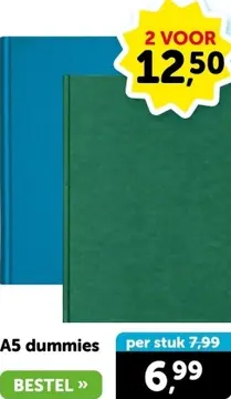 Aanbieding: A5 dummies