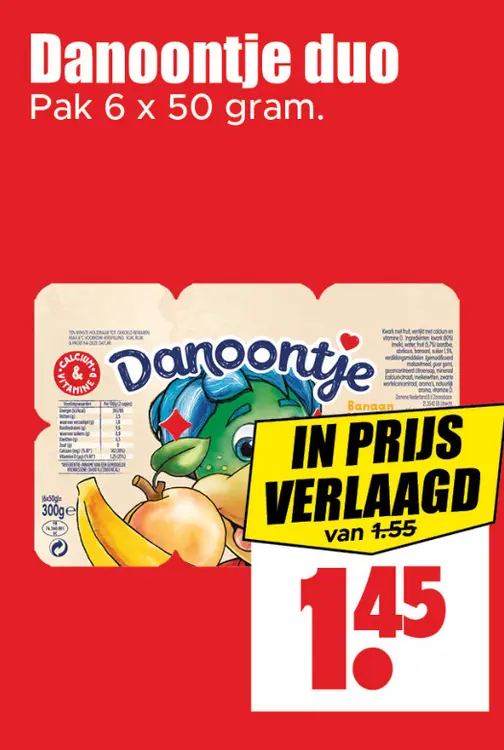 Aanbieding: Danoontje duo