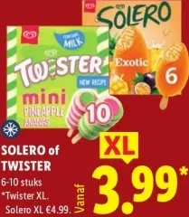 Aanbieding: Solero of Twister