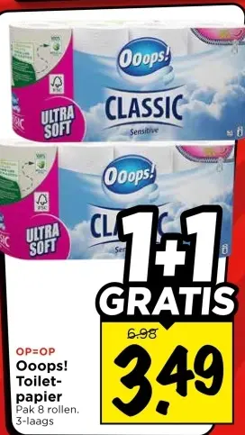 Aanbieding: Toiletpapier