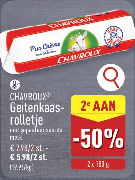 Promotie: Geitenkaasrolletje