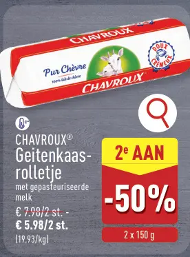 Promotie: Geitenkaas-rolletje