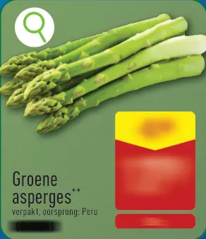 Promotie: Groene asperges