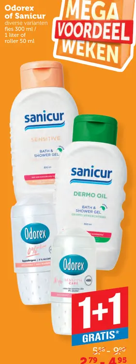 Aanbieding: Oderex of Sanicur