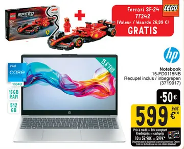 Offre: Notebook 15-FD0115NB
