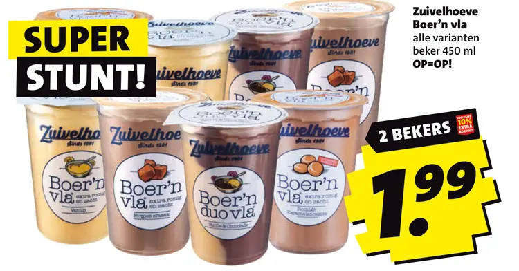 Aanbieding: Boer'n vla