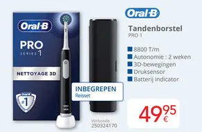 Promotie: Tandenborstel PRO 1