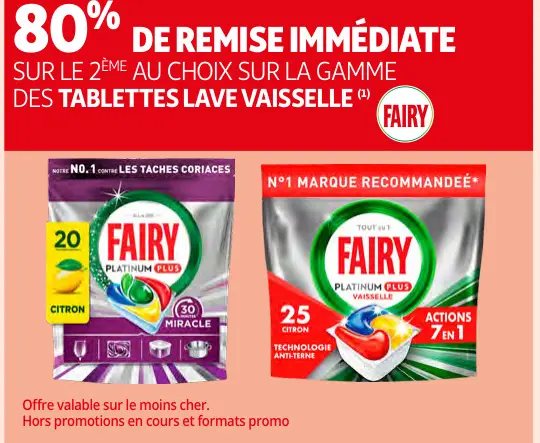 Offre: Fairy Platinum Plus
