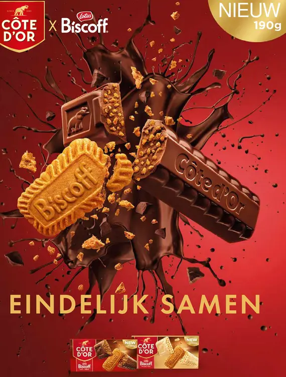 Promotie: Côte d'Or x Biscoff